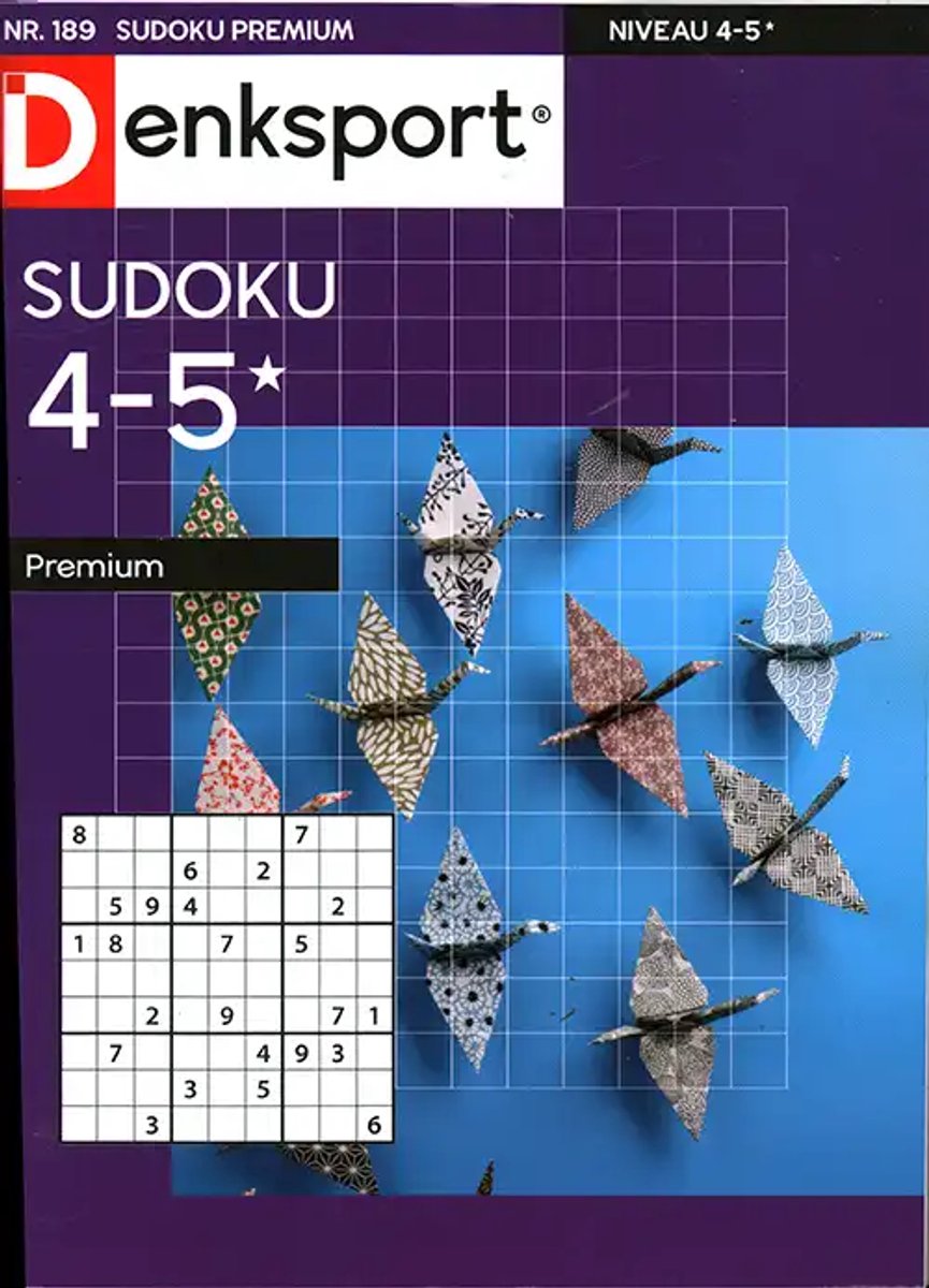 Denksport Sudoku Premium - 189 2026