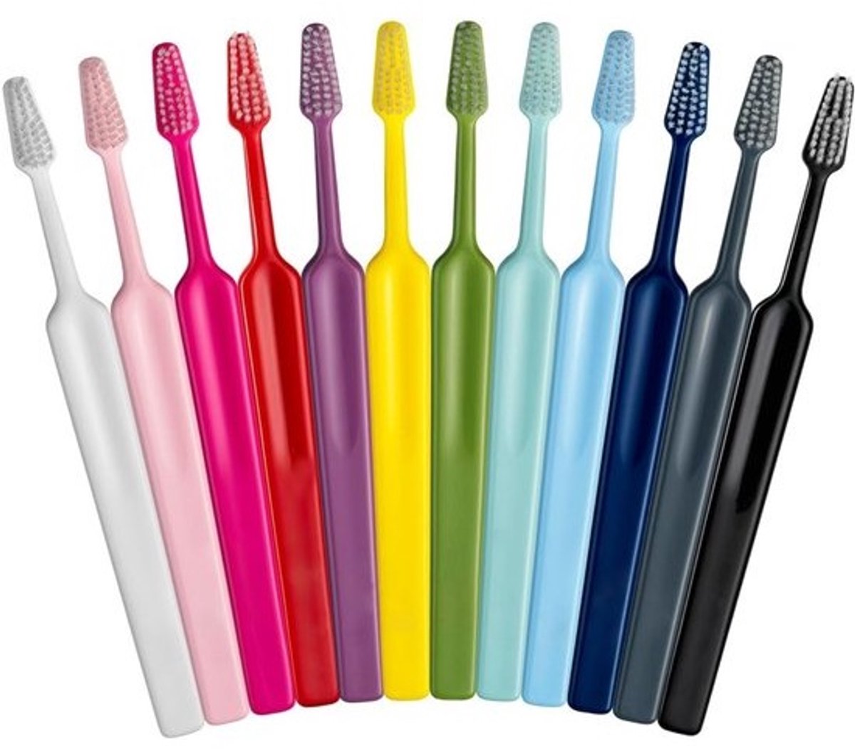 Tandenborstel Set - Compact Borstels - Dagelijkse Mondverzorging - Ergonomisch Handvat - 5 Stuks - Multicolor