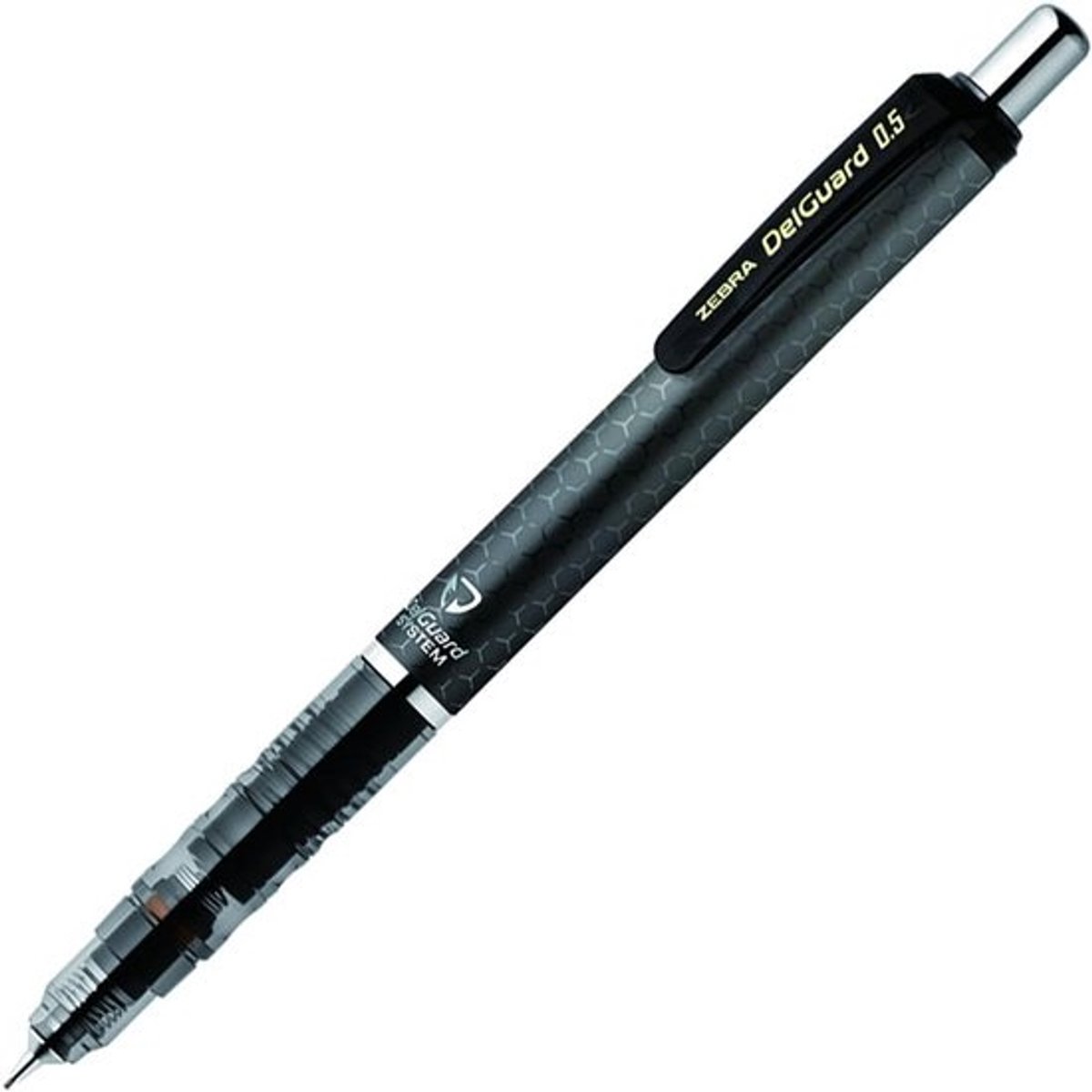 Vulpotlood - Mechanisch potlood - Schrijven zonder breken - DelGuard systeem - 0.5mm - Grijs