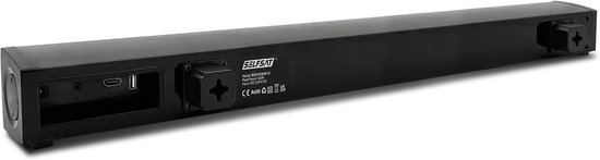 Soundbar Luidspreker - Tv Geluid - Verbeteren Geluid - 12 Volt Stroom - 32 Inch - Zwart — afbeelding 5