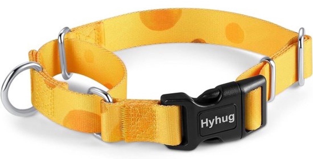 Verstelbare Martingale hondenhalsband met snelsluiting - Sterke, anti-ontsnapping, antislip hondenhalsband voor pups en honden