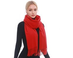 Dames sjaal Winter Herfst – Warme Zachte Omslagdoek Shawl...