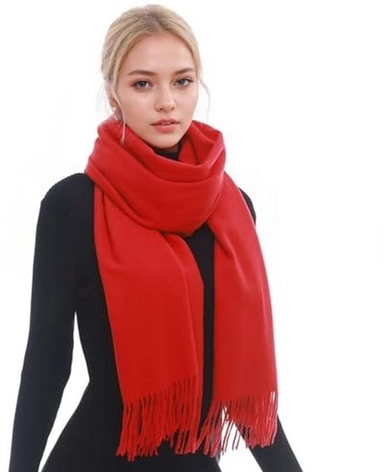 Dames sjaal Winter Herfst – Warme Zachte Omslagdoek Shawl – 70 x 200 cm