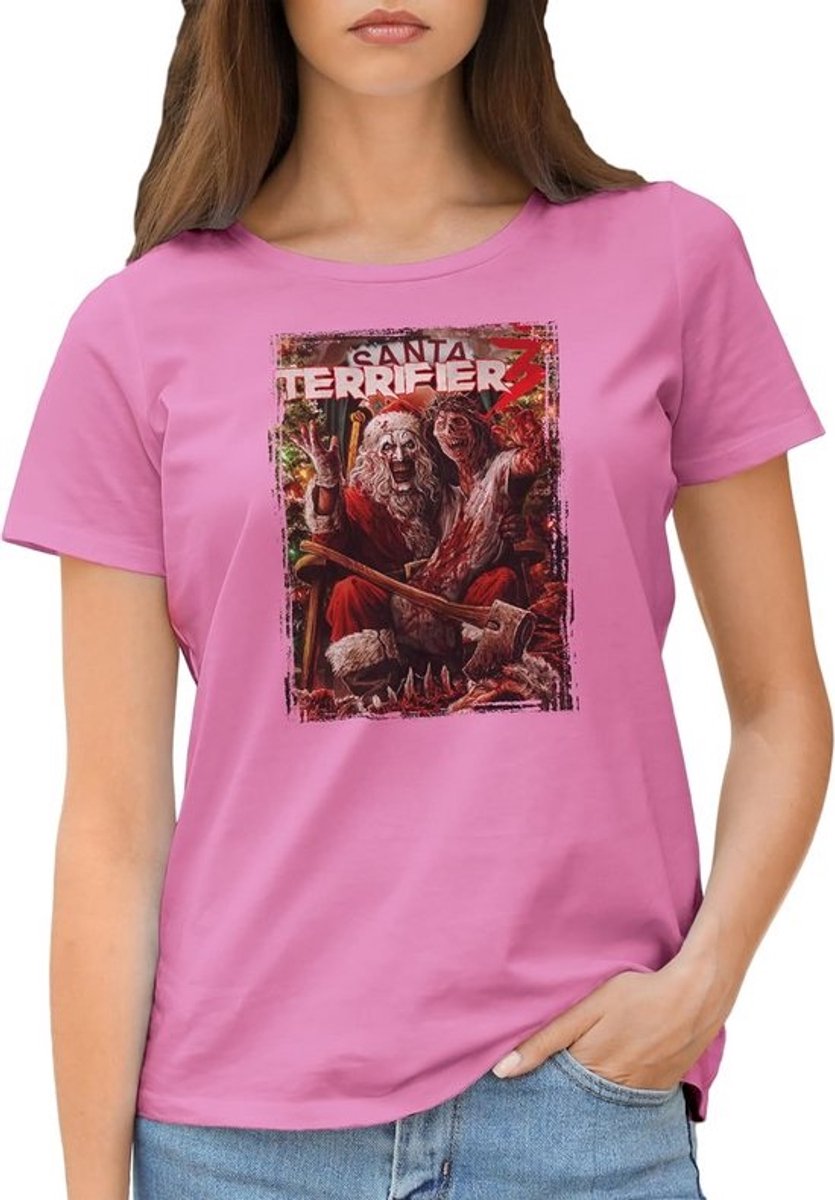 Horror T-Shirt Dames - Eng Kostuum voor Halloween en Festivals