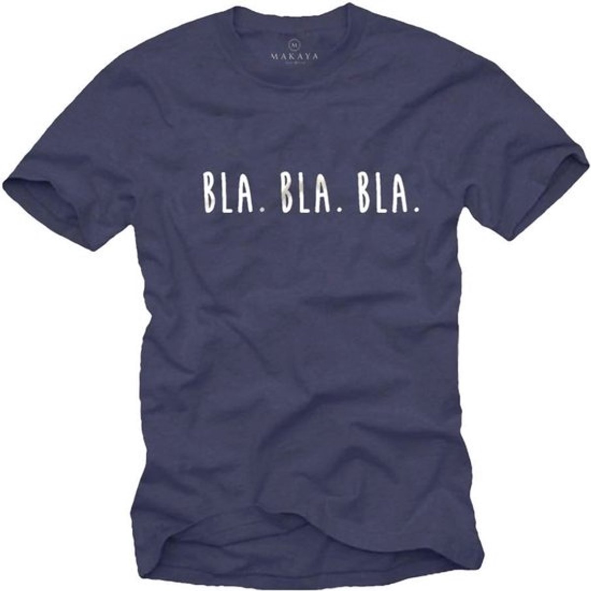 Grappig T-Shirt met Spreuken voor Heren - Kunstzinnige Druk en Comfortabele Pasvorm