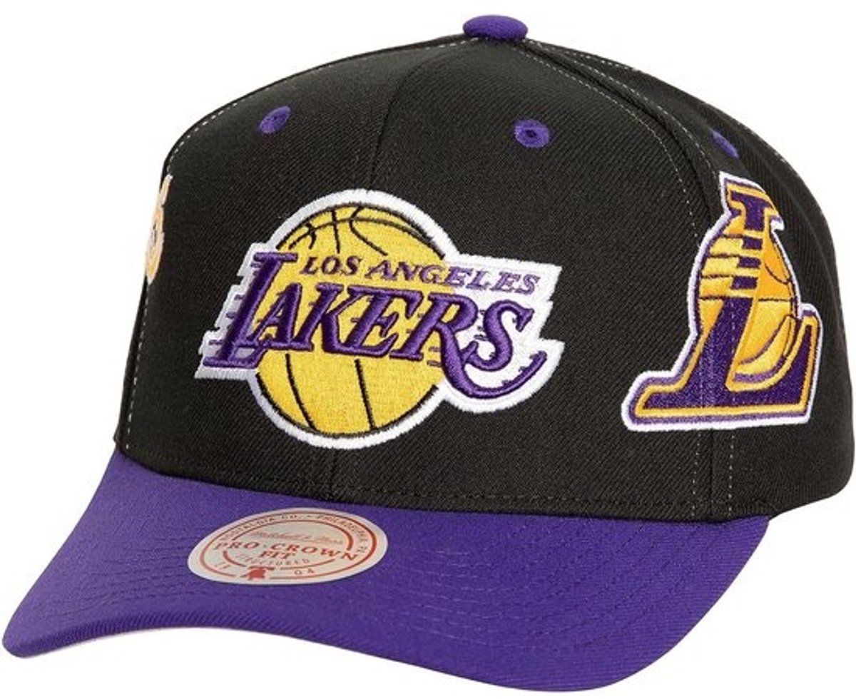 NBA Los Angeles Lakers Snapback Pet - Verstelbare zwarte Cap