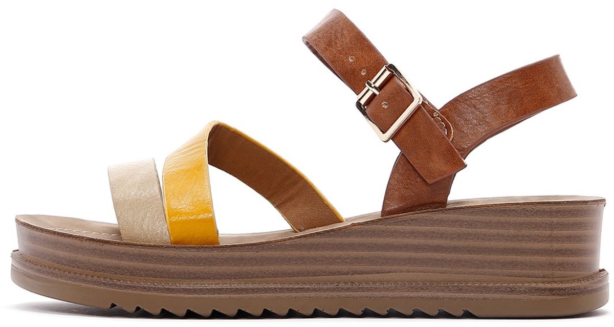 DERIMOD Sandals Faux Leather Sandals