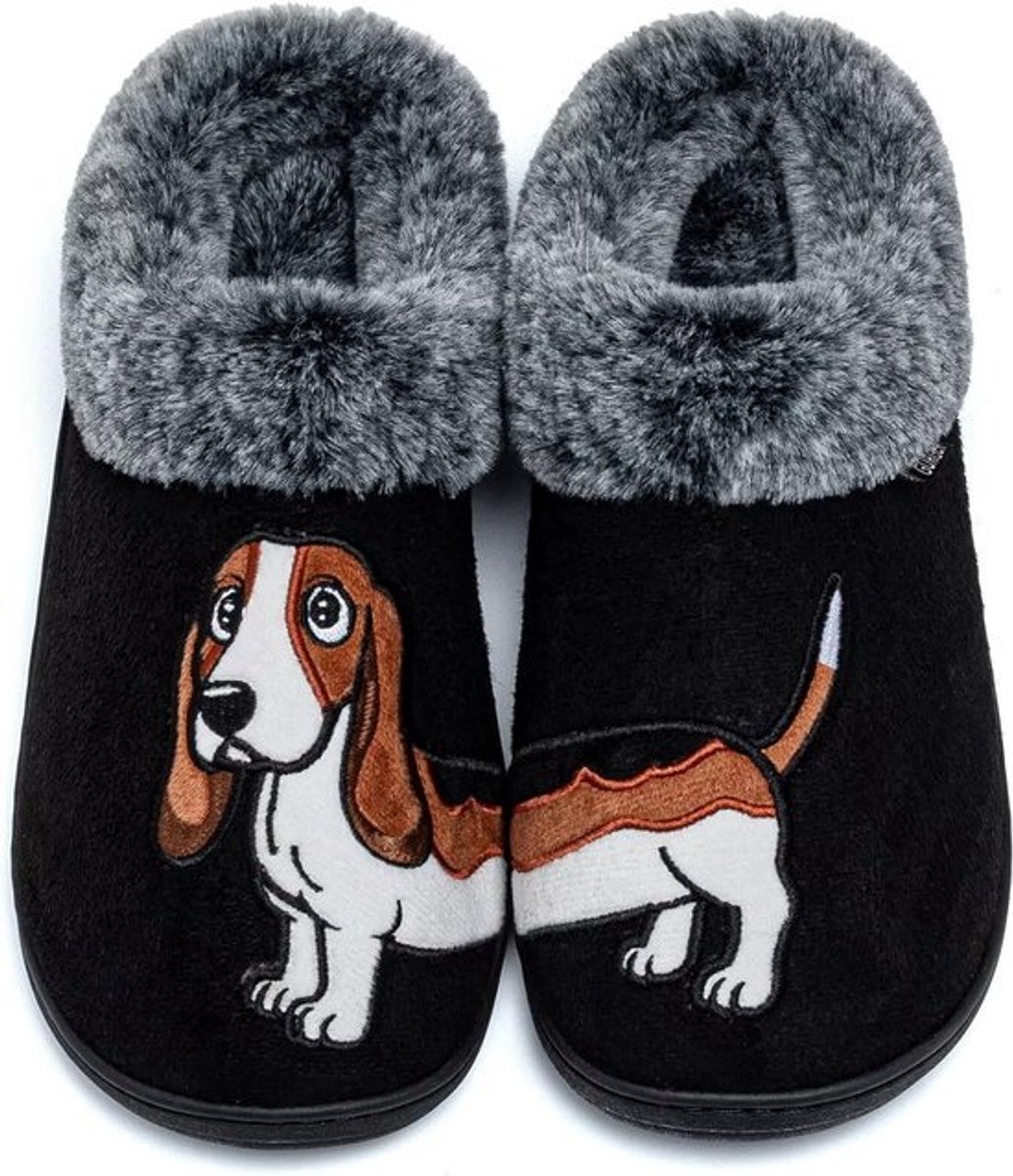 Comfortabele Pluche Pantoffels Unisex voor Winter – Warme Sloffen met Leuke Dierprint