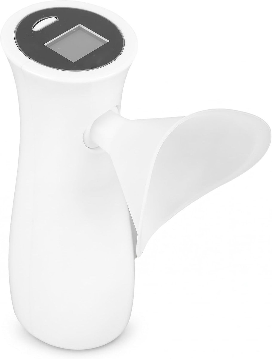 Spirometer voor Longfunctie, Ademhalingsapparaat met Hoogwaardige Weergave voor Atleten en Studenten, Verbeter Longcapaciteit en Ademhalingstechniek