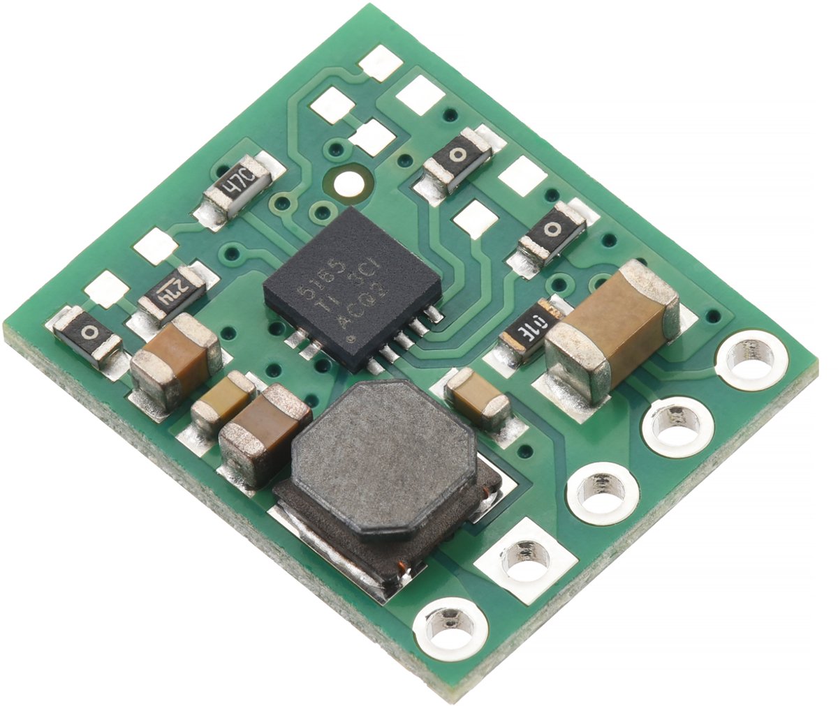 Pololu D45V1E2F12 – 12V, 100mA Step-Down Spanningsregelaar (Buck Converter) Pololu-5377