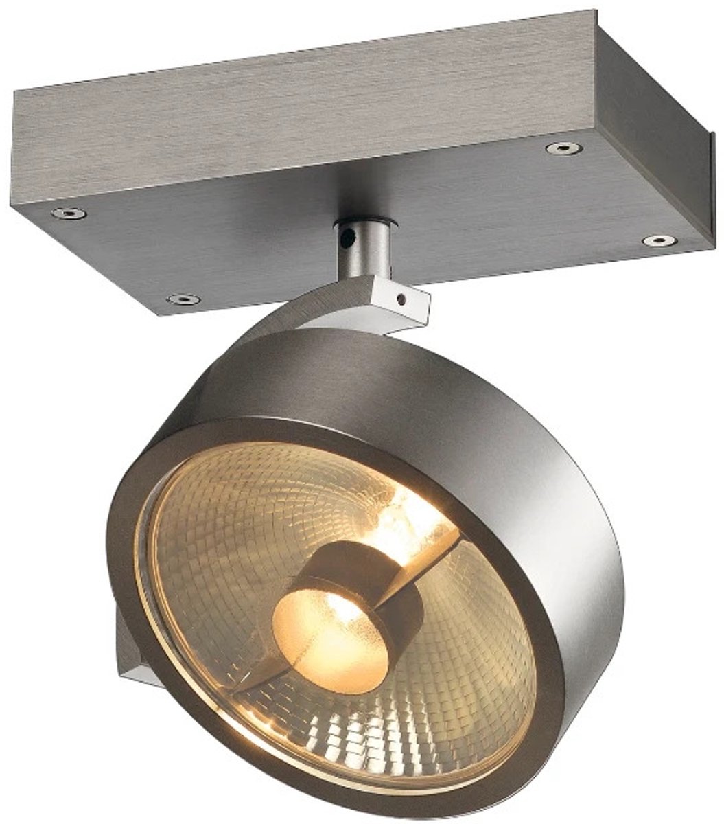 SLV KALU 1 QPAR plafondlamp Spotlamp 1x75W Aluminium 147306