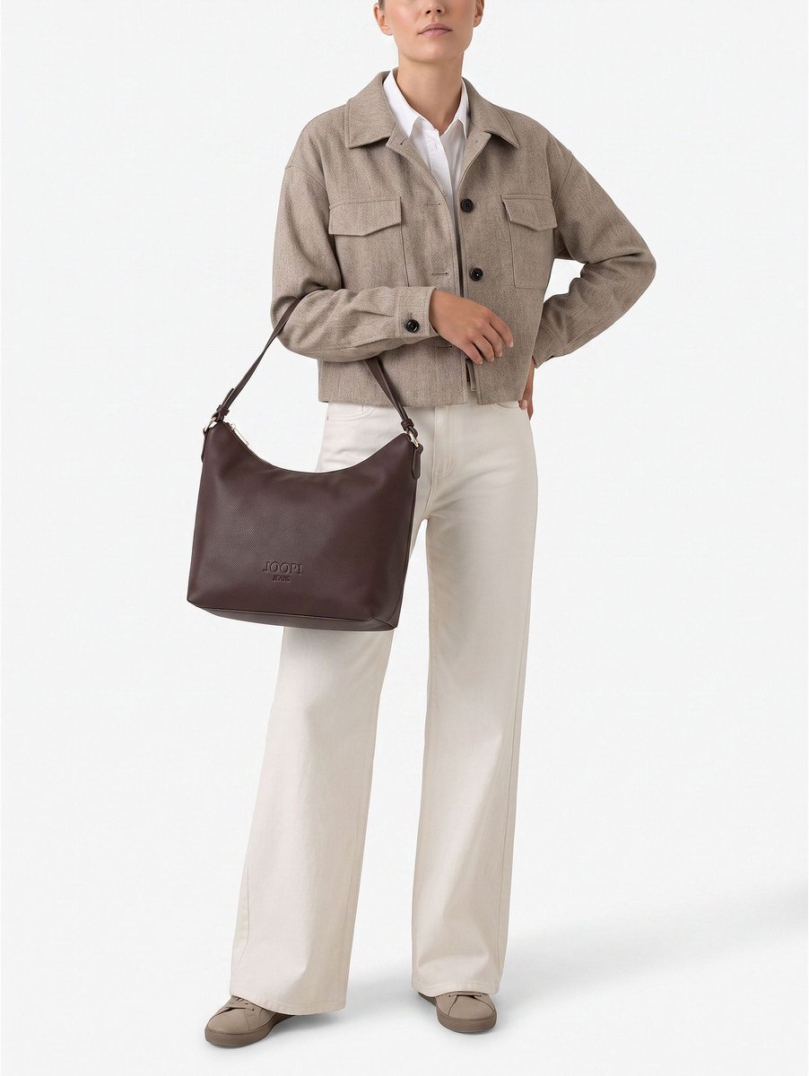 Joop! Jeans Dalia Schoudertas 39 cm - Dames - darkbrown