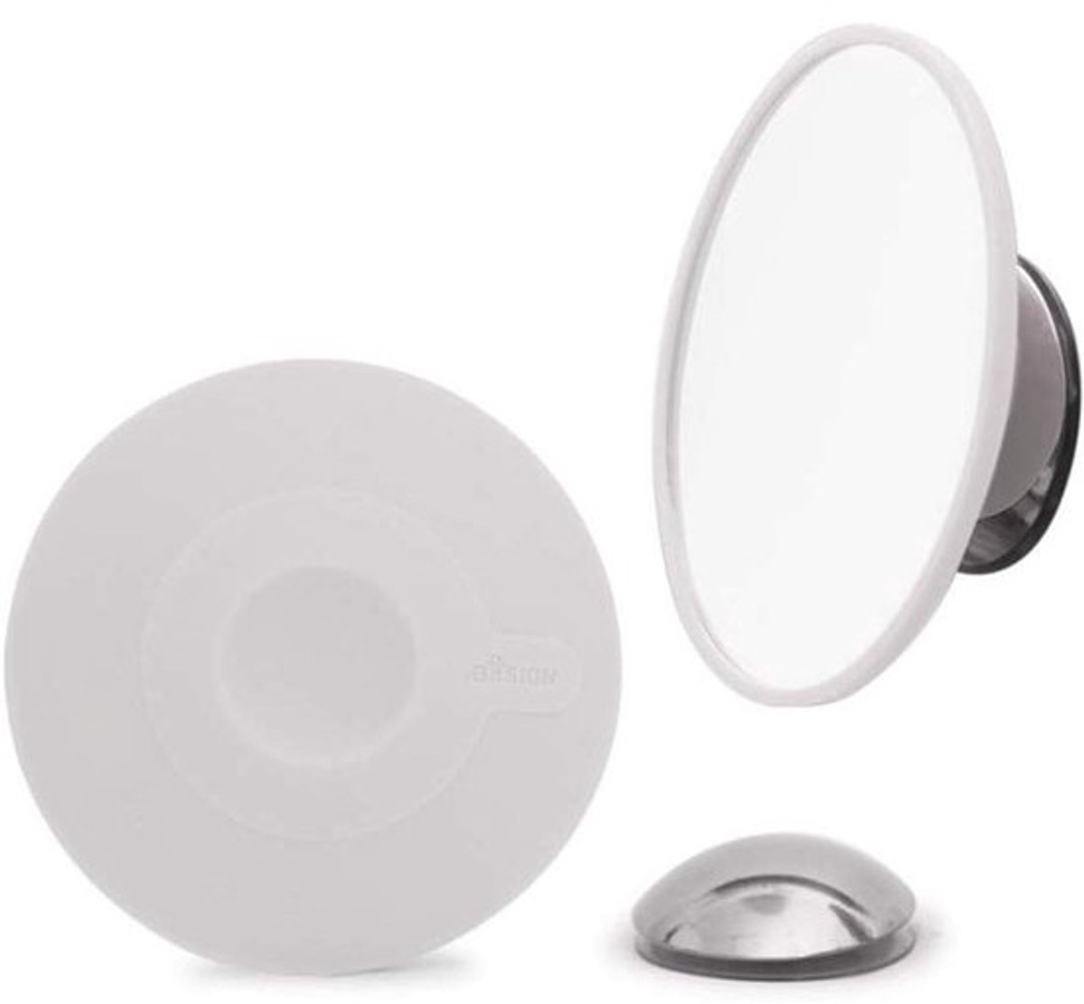Make-Up Spiegel - Badkamer Spiegel - Dressing Makeup - Afneembaar Ontwerp - 25 x 17 cm - Zilver