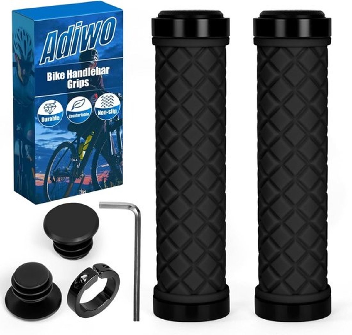 Ergonomische Fietshandgrepen voor 22,2 mm Stuur - Antislip en Universeel