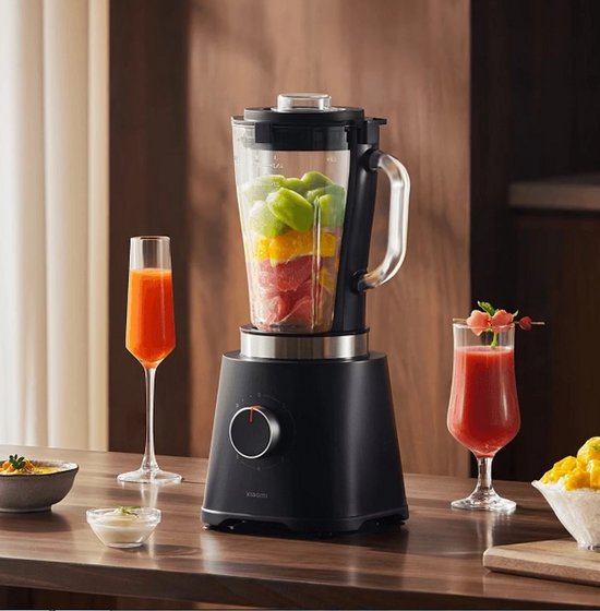 Blender 1,75L - Krachtige Smoothie Blender - 6 Snelheden - Voor Smoothies, Shakes, Soepen en Sauzen - Zwart van Blender — afbeelding 3