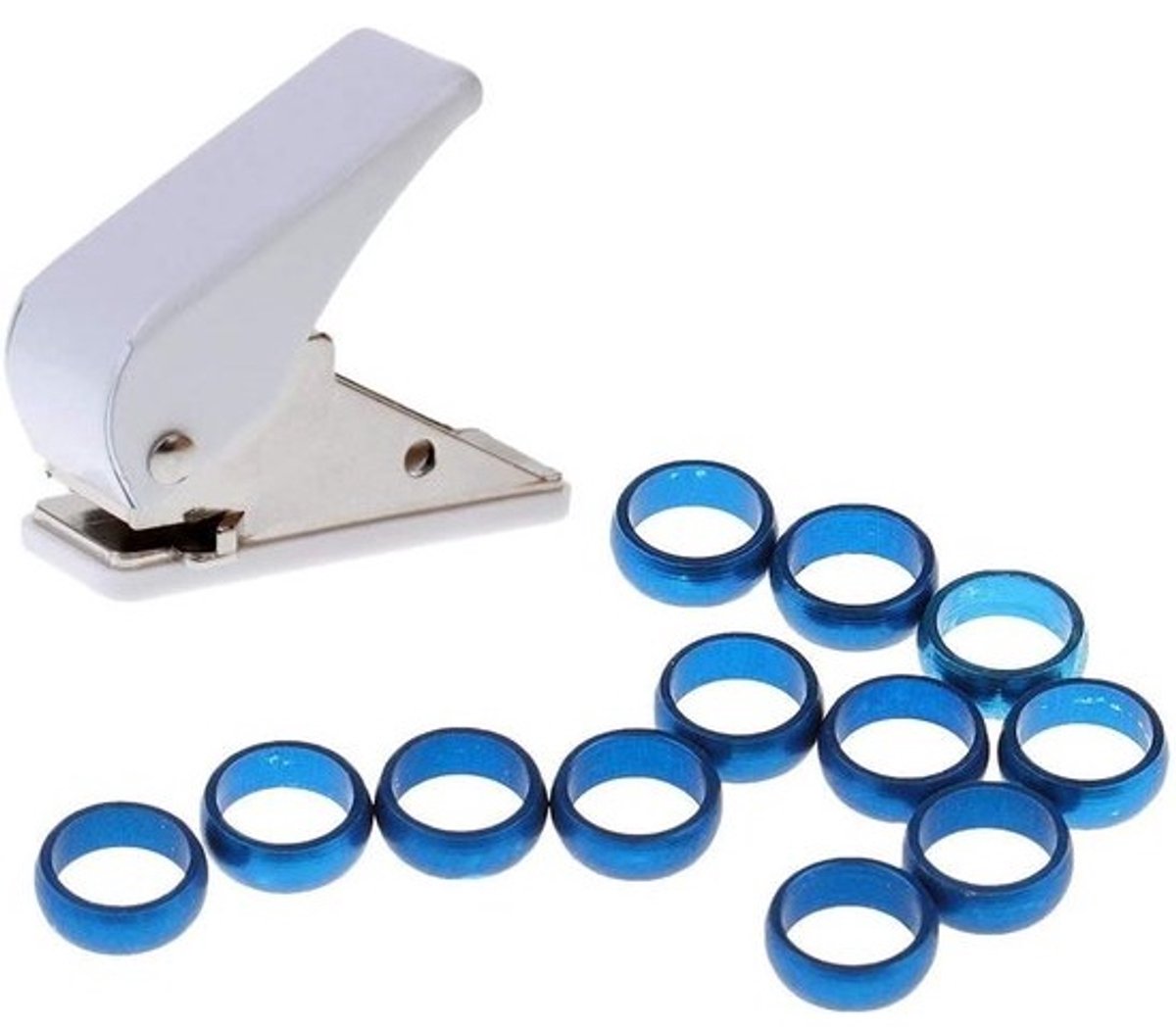 Dart Flight Puncher - Dart Accessoire - Dartspellen Verbeteren - Automatische Positionering - 6 x 5.3 x 2.1 cm - Blauw