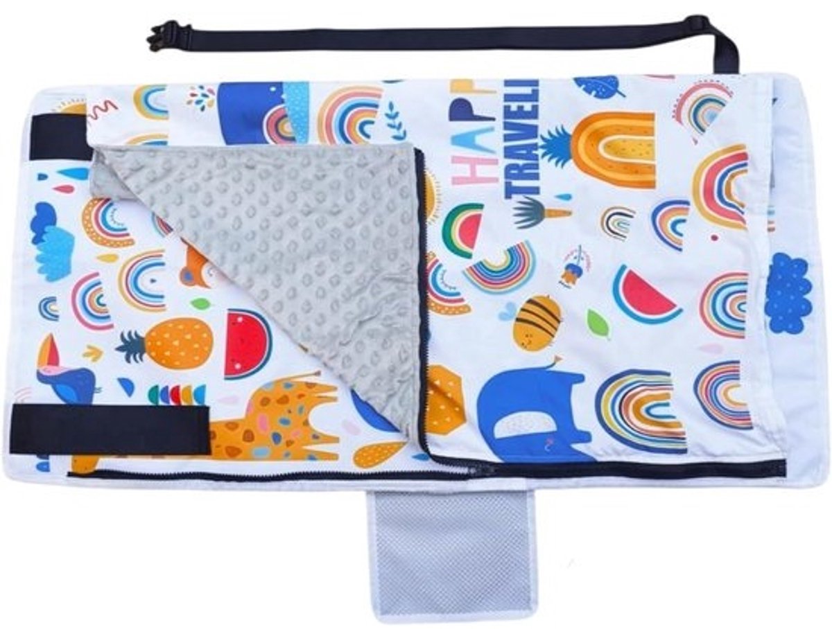 Vliegtuigbed Peuters - Reis Hangmat - Comfortabel Slapen - Draagbaar Opvouwbaar - 44x79cm