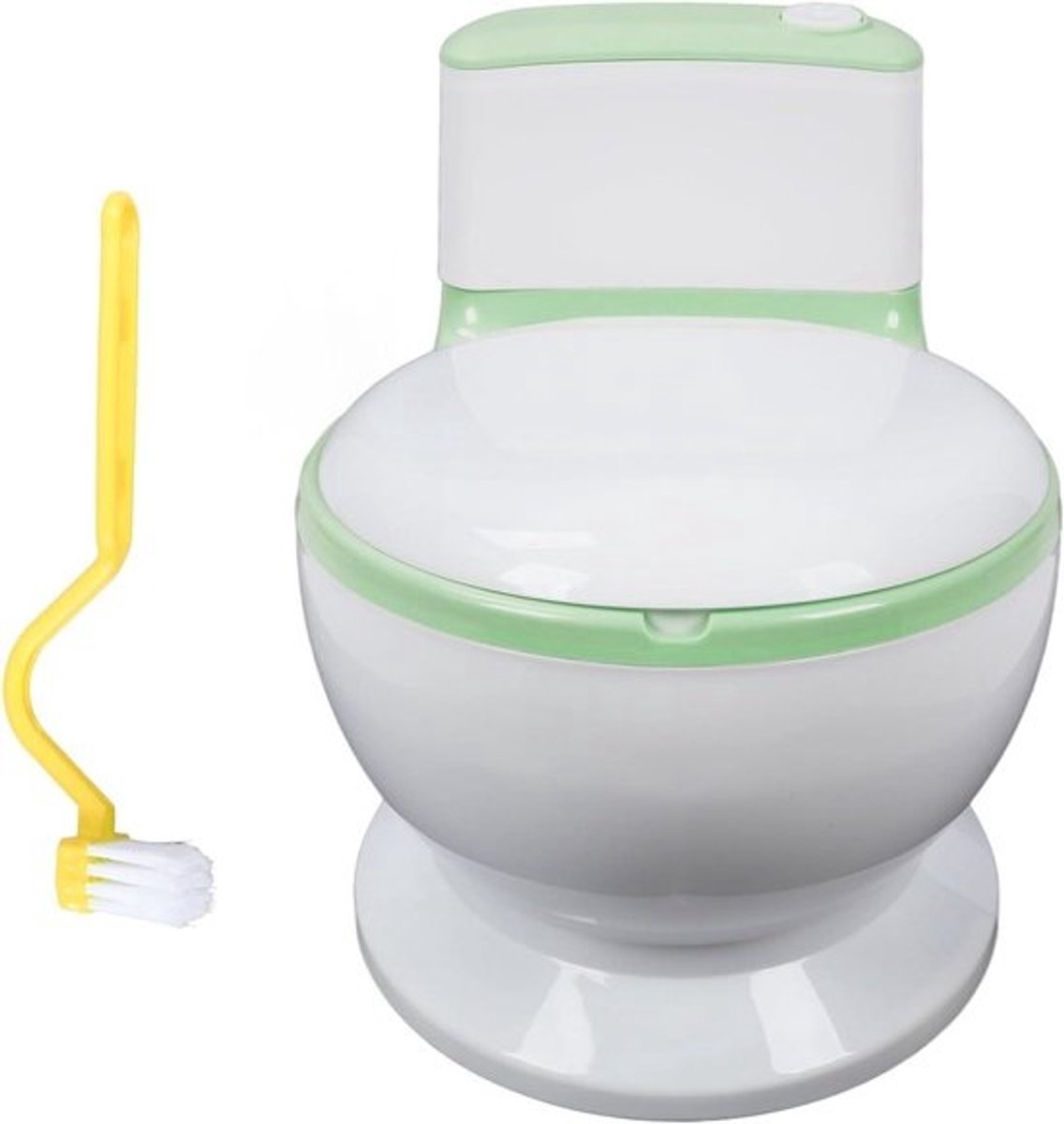 Kinder Potje - Zindelijkheidstraining Toilet - Peuter Training - Verstelbare Hoogte - 40 x 28 x 23 cm - Groen