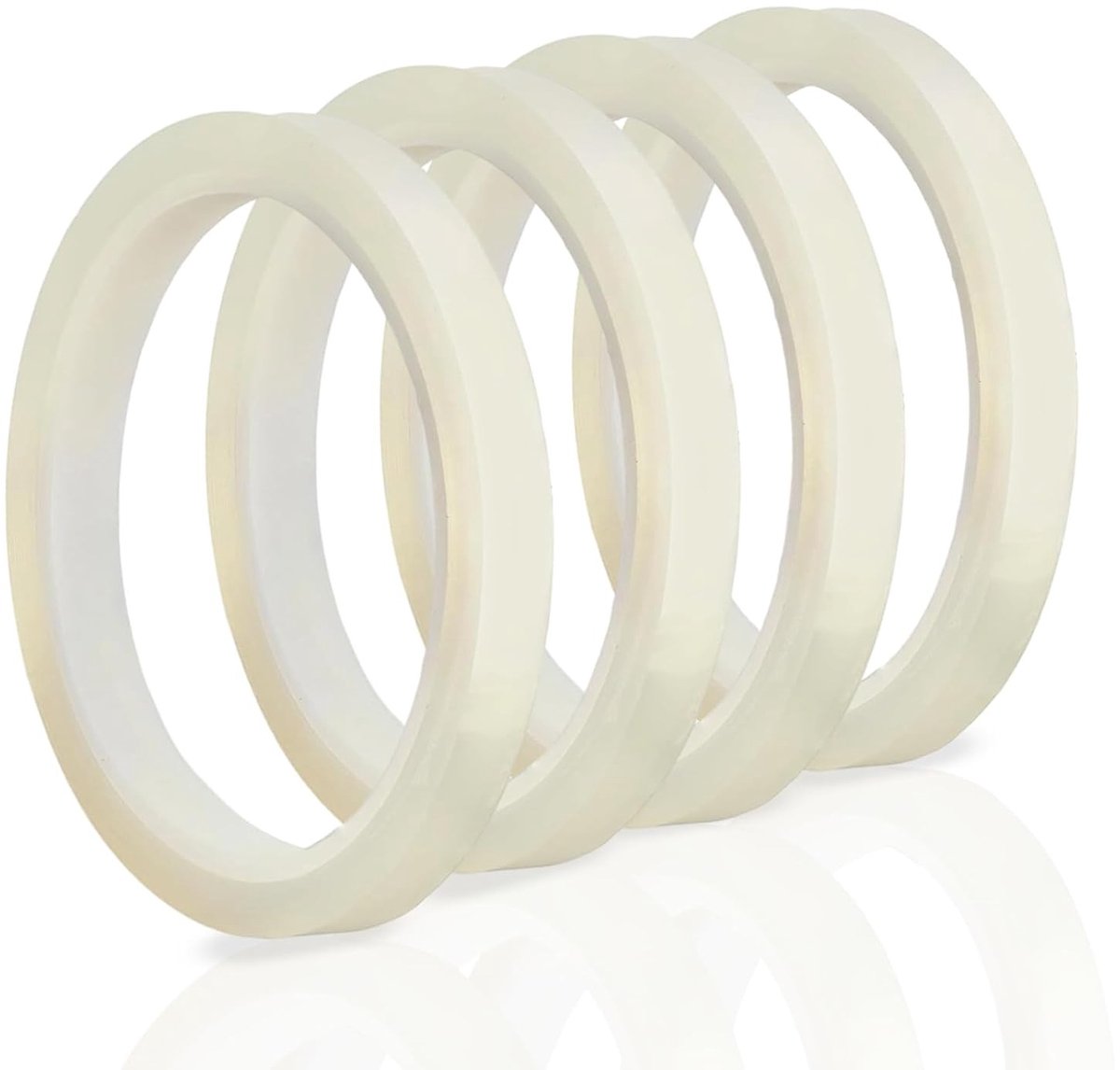 Thermische Tape voor Sublimatie, Transparant en Temperatuurbestendig voor Elektronisch Printen, Bekers en Stoffen, 10 mm x 30 m, Ideaal voor Creatieve Projecten