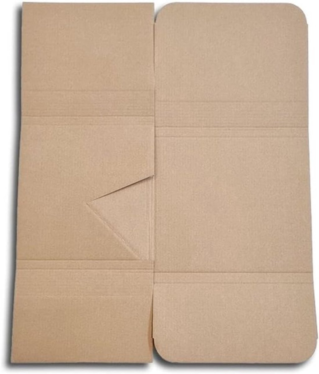 LP Verzenddoos 12 inch - 25 platen - Stabiele Golfkartonnen Verzendverpakking zonder Plakstrips