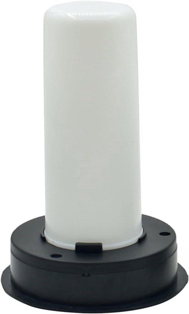 Vervangende Zonne-lampen - Solar lamp tops - Buitenverlichting Decoratie - Waterdichte Afdichting - 12.4 x 8.5 cm - Zwart