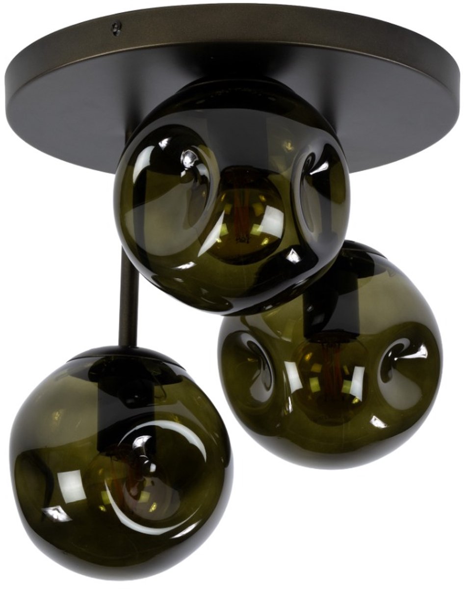 AnLi Style Plafondlamp Stellar 3L Bruin