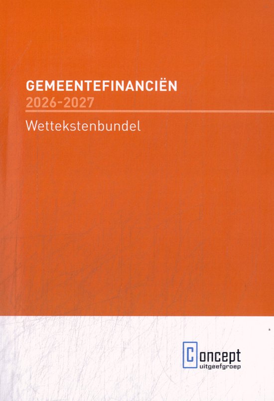 Gemeentefinanciën 2026-2027 Wetstekstenbundel