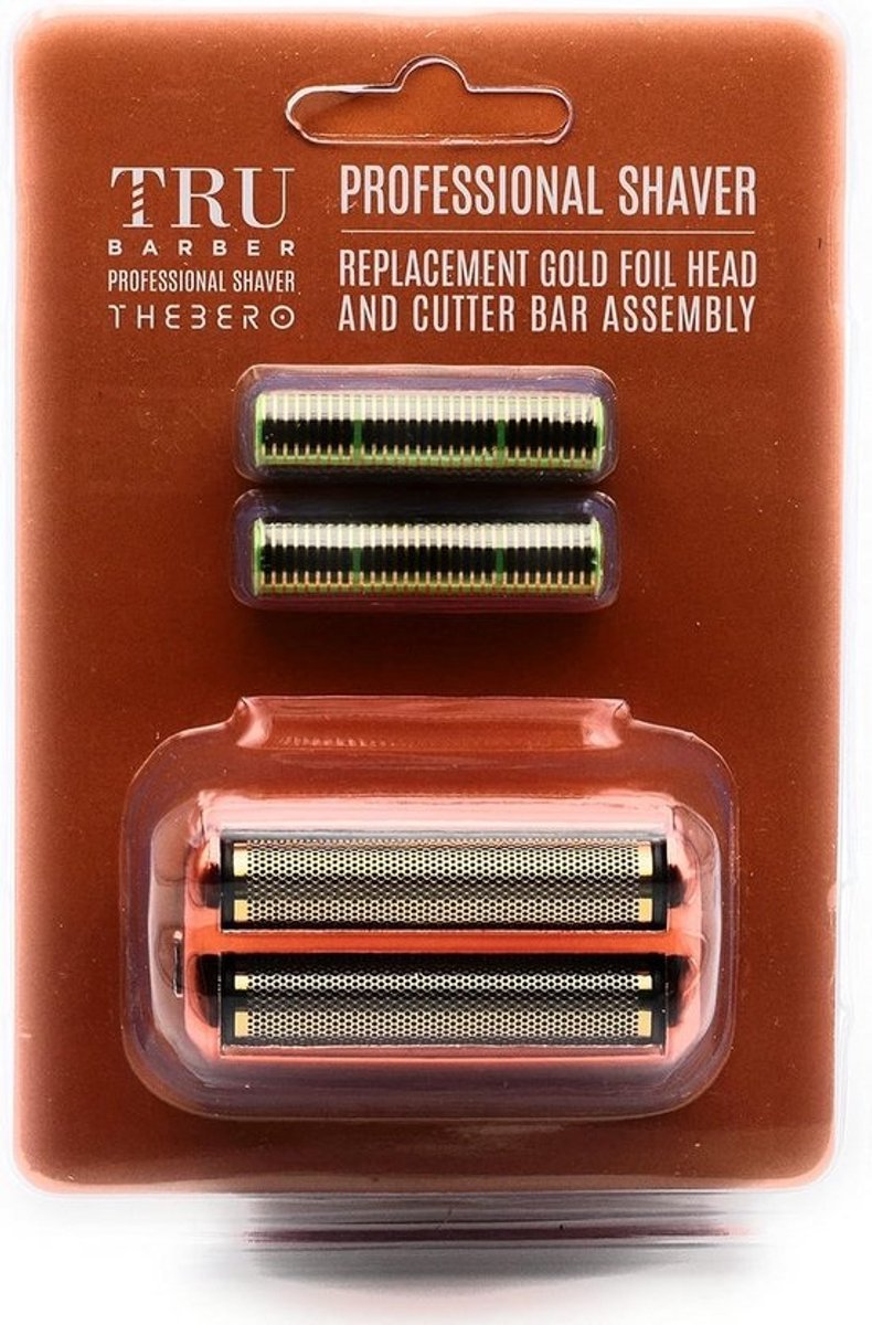 Professionele Scheermes Folie en Trimmer Set voor Baard en Hoofd