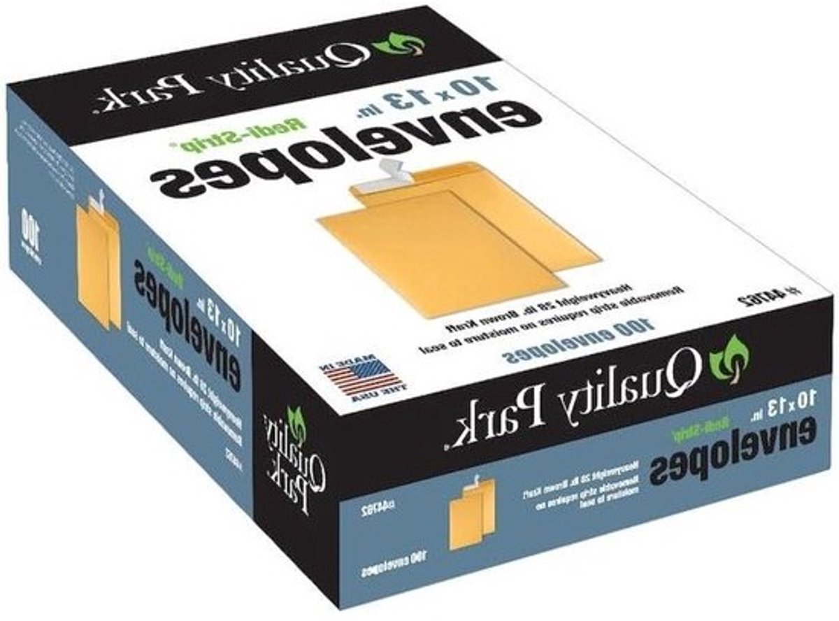 Catalogusenveloppen - Verzendzakken Opslagmappen - Documenten Verzenden - Zelfdichtende Strip - 10 x 13 inch - Bruin Kraft