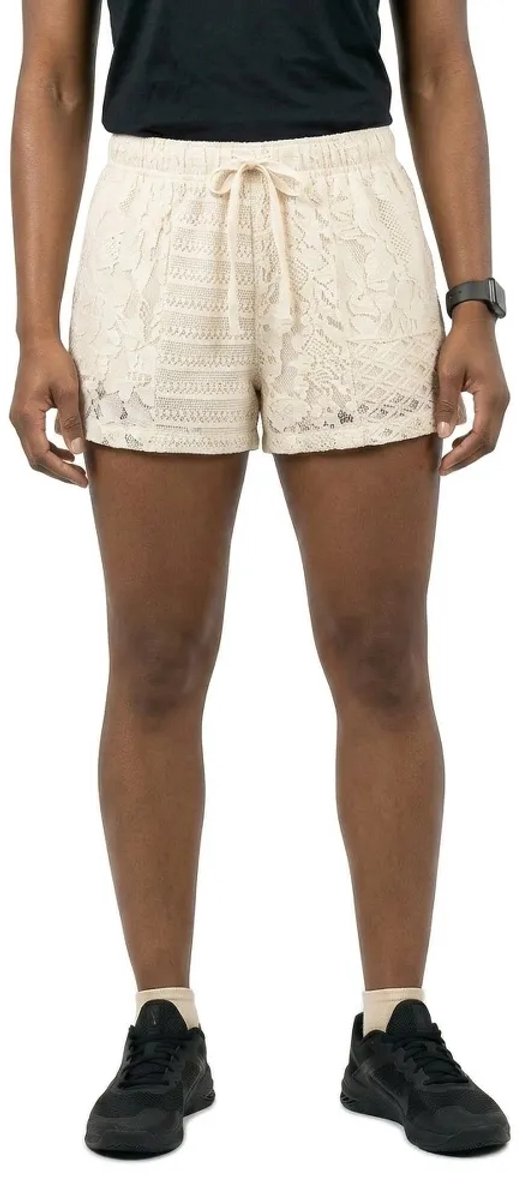 Superdry Kant Strand Short Relaxed Pasvorm Dames Korte broeken Dusty Ecru