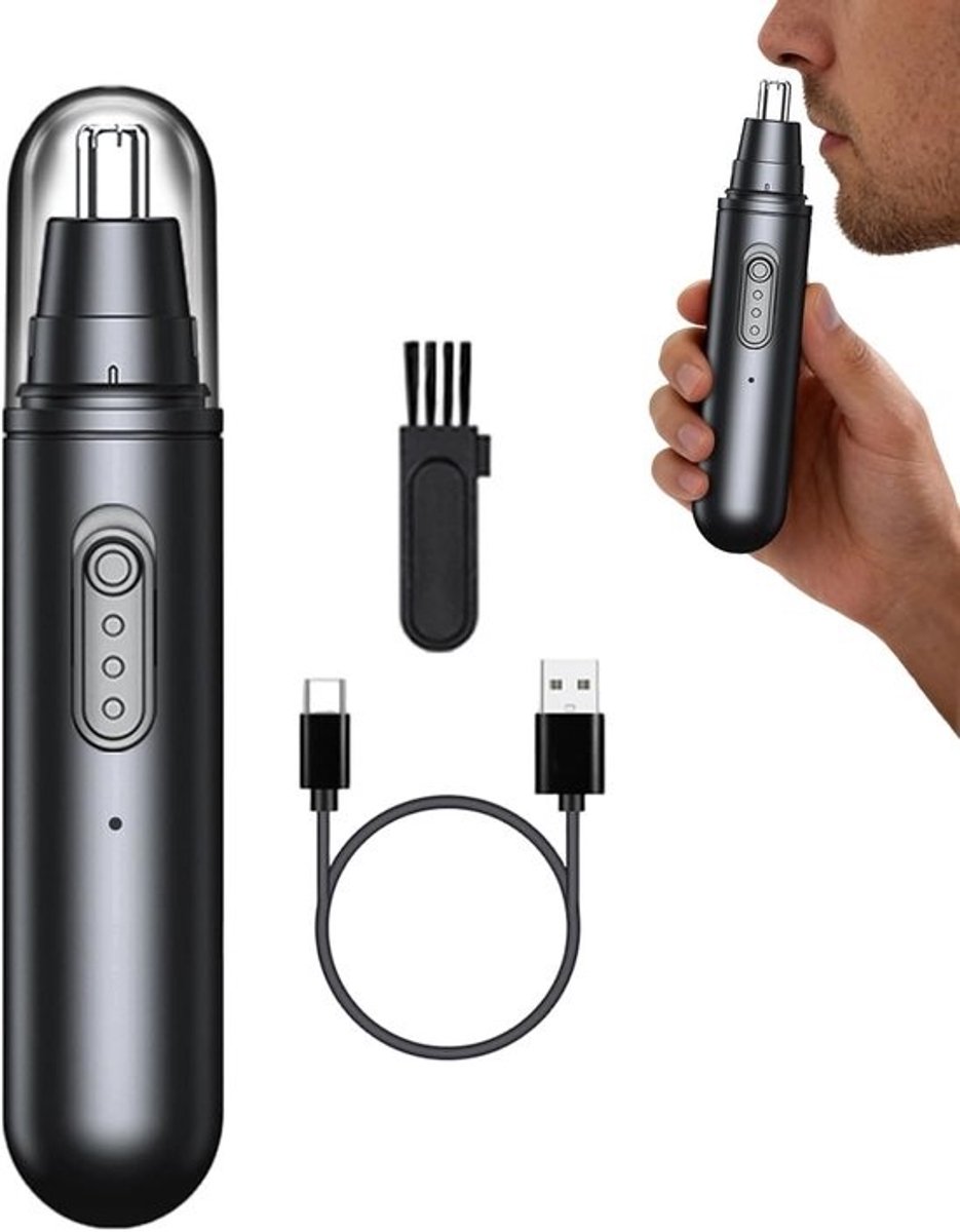 Neus Oor Trimmer - Verzorgingsapparaat - Persoonlijke Verzorging - USB Oplaadbaar - 12.6 cm Lengte