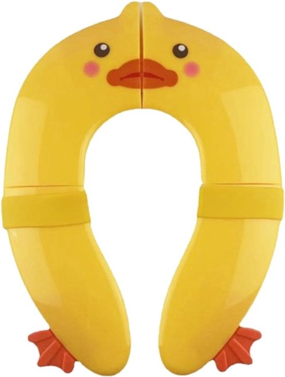 Peuter Potje - Zindelijkheidstraining Zitting - Hygiënisch Zindelijk Maken - Opvouwbaar en Antislip - 27x36.3cm - Rood Gezicht