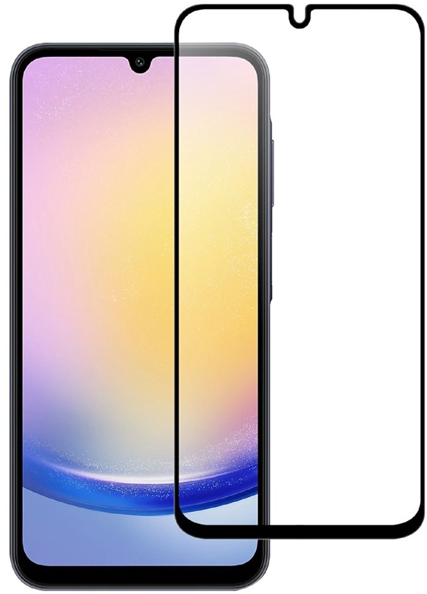 Coverup Screen Protector - Geschikt voor Samsung Galaxy S26 FE Screen Protector - Coverup Full-Cover 9H Tempered Glass - Zwart