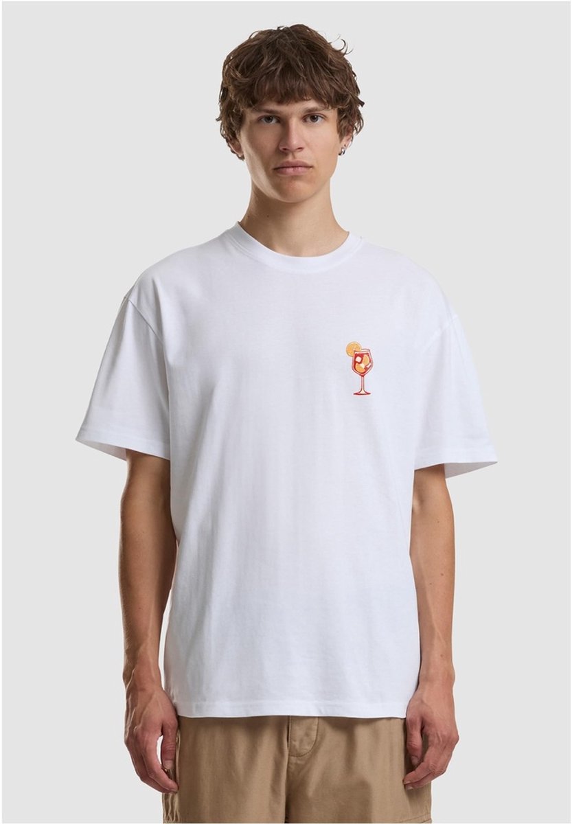 Mister Tee Sip Oversize Heren Tshirt M Wit