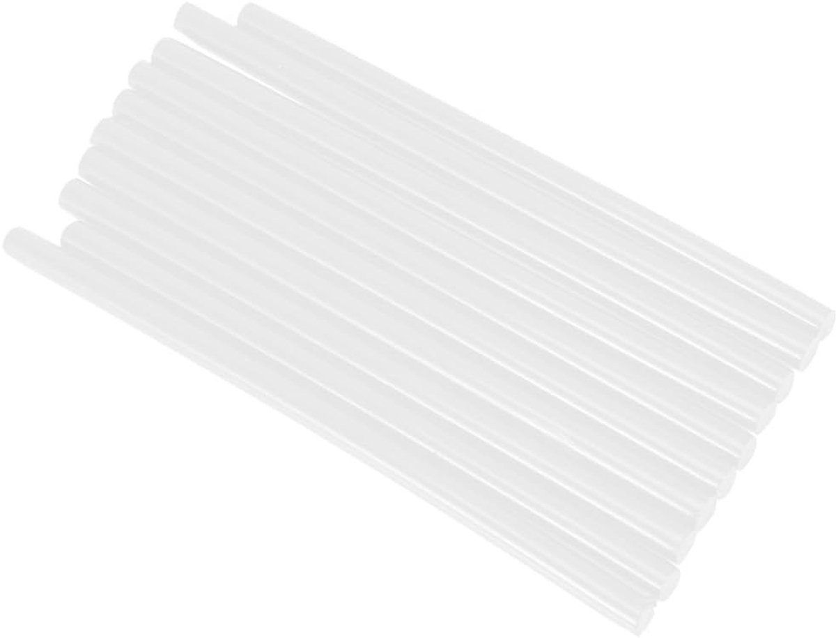 Verpakking van 10 Stuks Hot Melt Lijmstaafjes 7 x 150 mm - Transparante Hechting voor Creatief Gebruik
