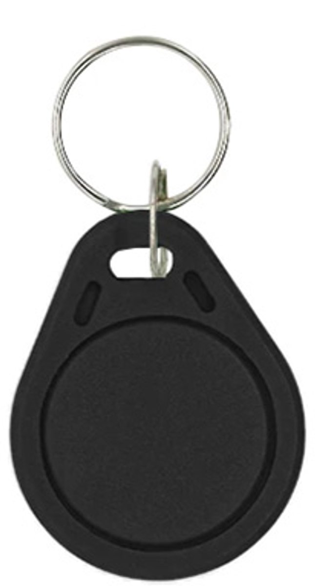 10 stuks Mifare classic 1K sleutelhangers Zwart- RFID Tags - RFID
