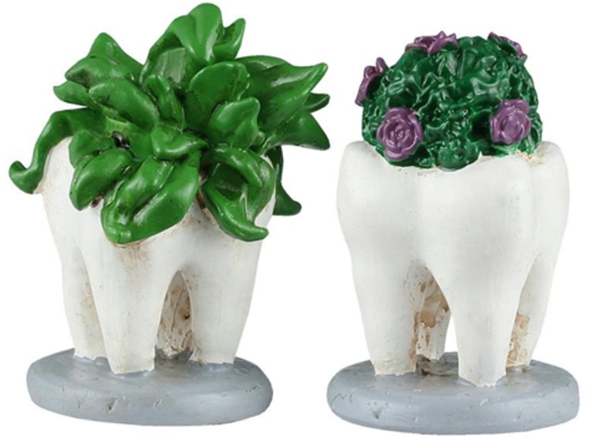 Spooky Town - Tooth Plants - Set van 2