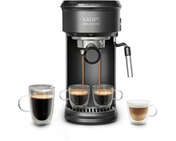 Krups Mini Maestro XP3508 - Pistonmachine - 20 bar druk - 7 recepten voor warme en koude dranken