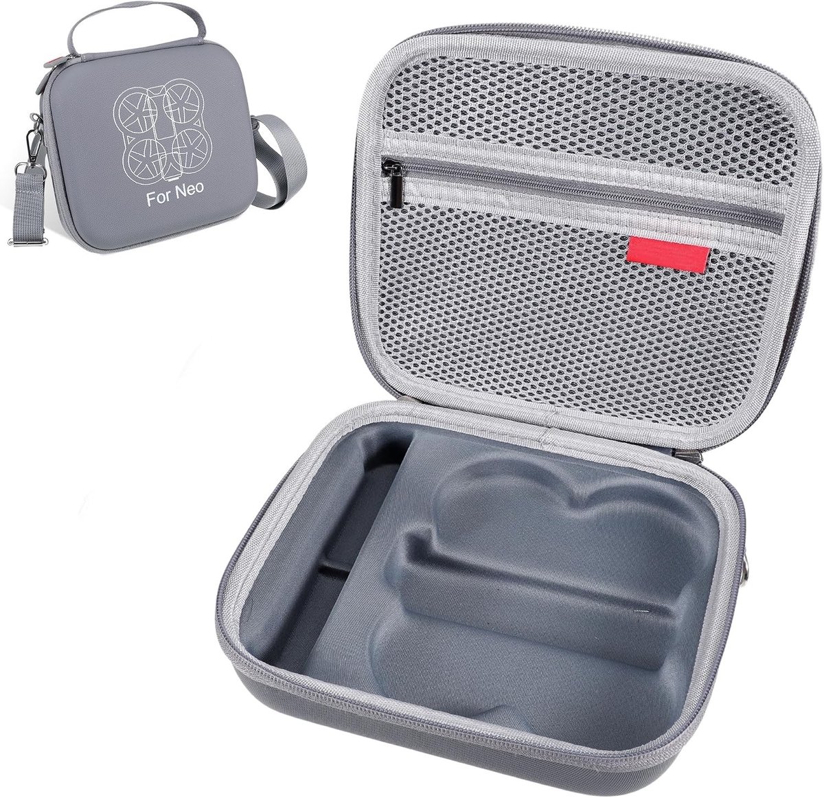 Draagtas voor DJI Neo drone - Opbergtas voor drone, afstandsbediening, batterijen en accessoires