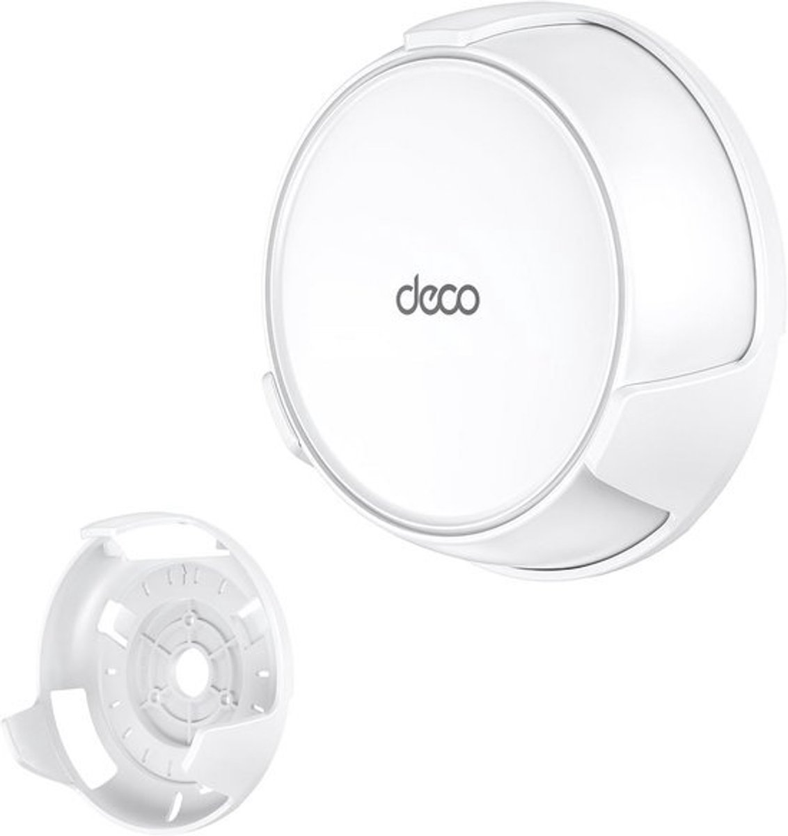 Wandmontagekit voor WiFi 7 Router - Ruimte en Kabelmanagement Optimaliseren - Geschikt voor Deco BE23/BE25/BE3600/BE5000 (Wit)
