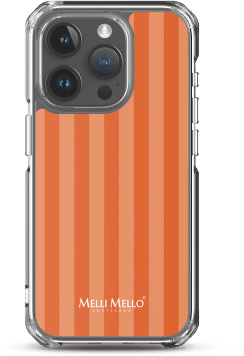 Melli Mello Telefoonhoesje Royal Orange (Soft Case) - Apple iPhone 15 Pro