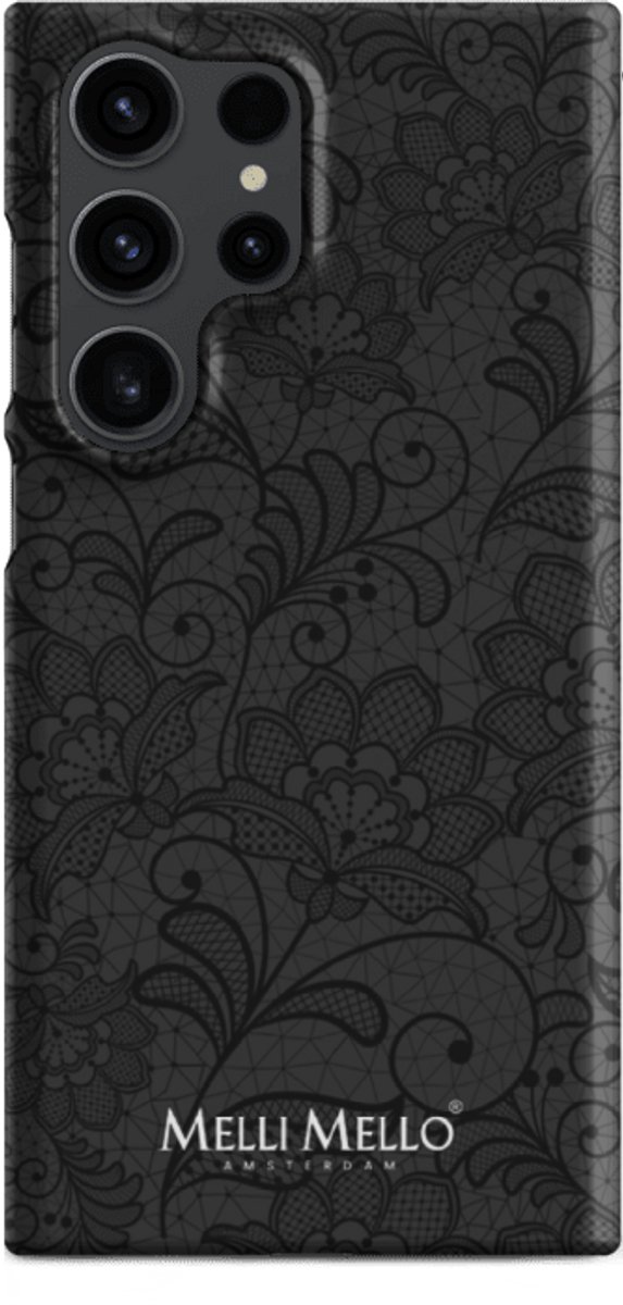 Melli Mello Telefoonhoesje Midnight Lace (Hard Case) - Samsung Galaxy S23 Ultra