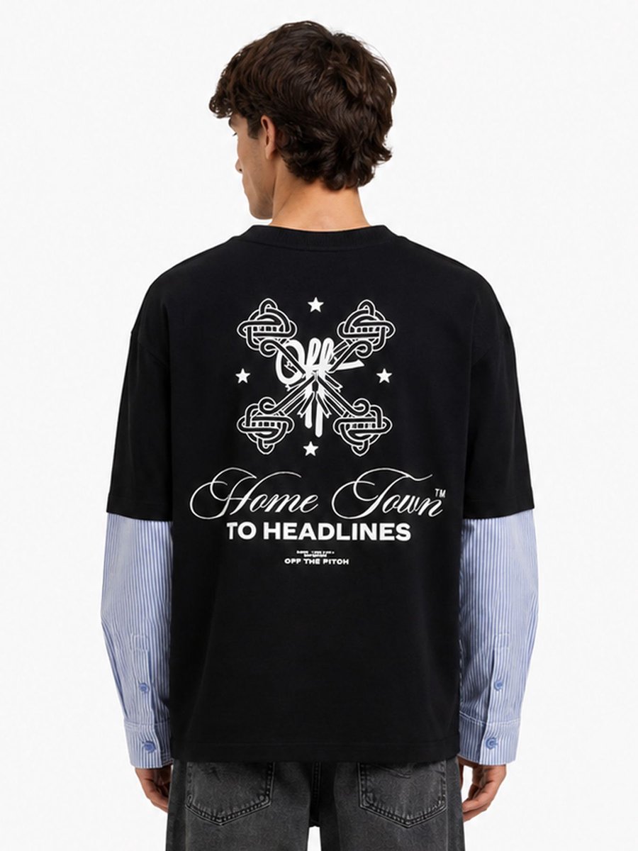 Home town layered loose fit