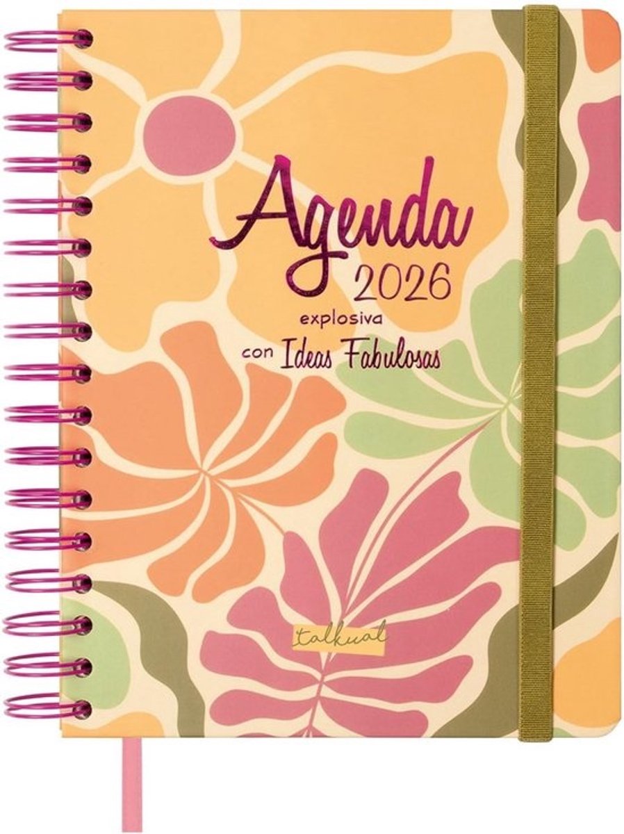 Agenda 2026 - Dagplanner - Persoonlijke Organisatie - 1 Dag Per Pagina - 155x217 mm - Ideeën