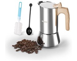 Koffiezetapparaat voor Espresso - Geschikt voor Inductiekookplaten