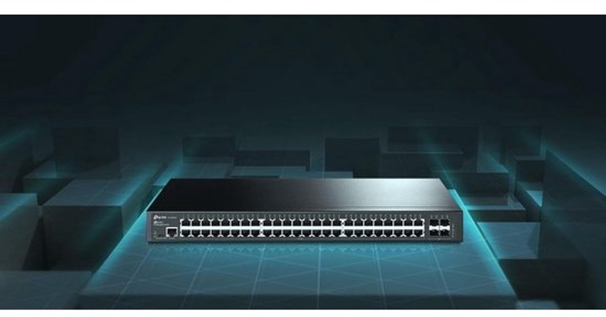 48 Poorts Gigabit Managed Switch - L2+ Netwerk Switch