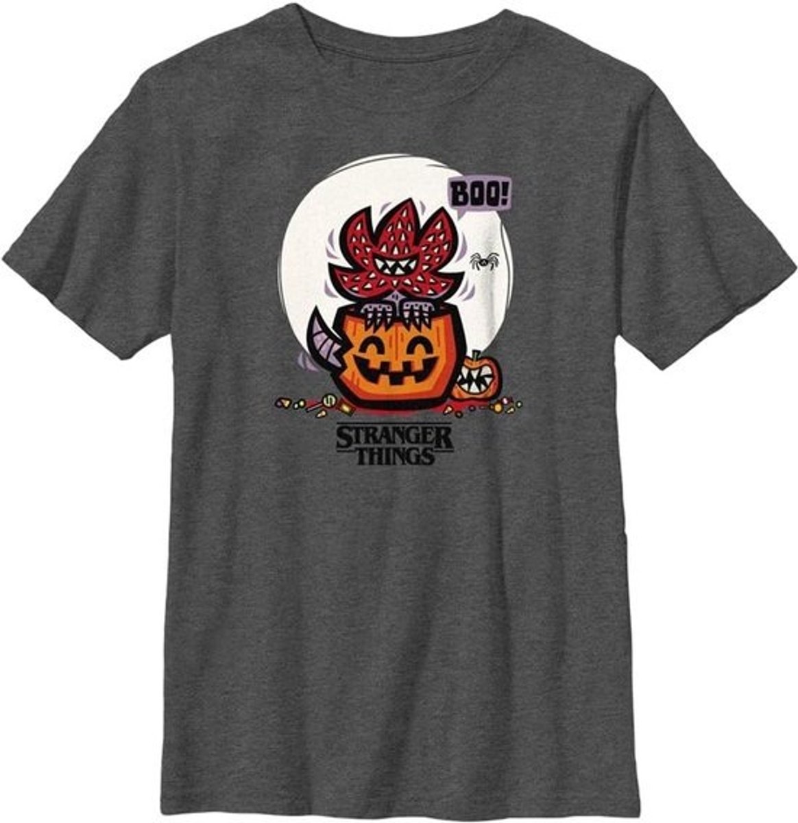 Icoonische Sci-Fi Serie T-shirt Korte Mouw Donkergrijs Unisex