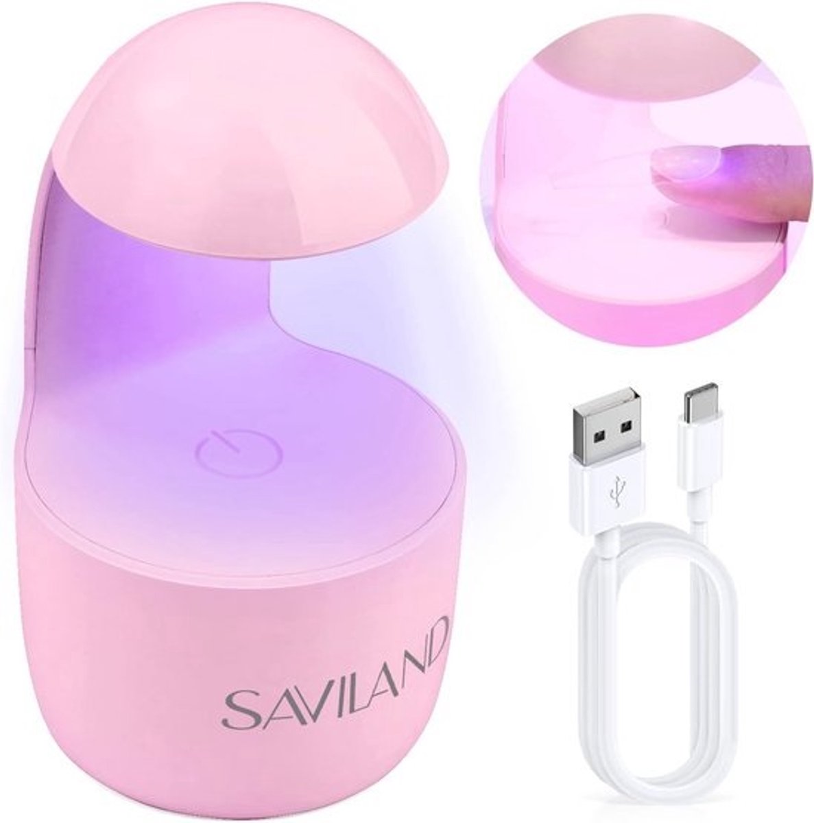 Draagbare Mini UV Lamp voor Nagels - Efficiënt en Compact ontwerp voor Thuis en Reizen