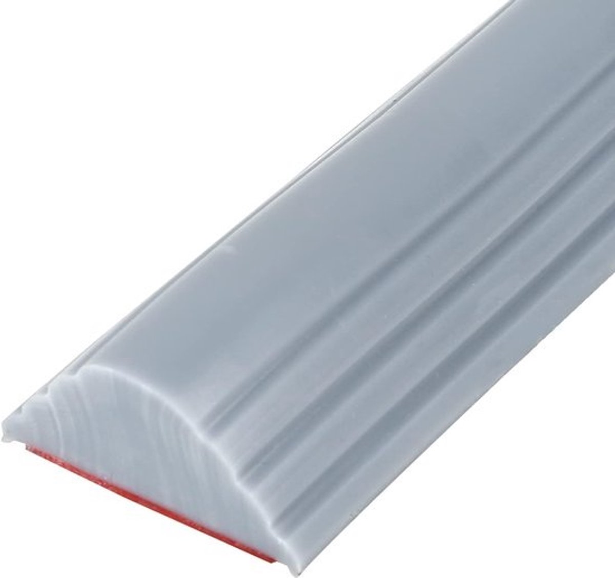 Zijranddrempel, Waterbarrière voor Douche, Zelfklevende Flexibele Silicone Vloerdrempel, Waterdichte Strips voor Scheiding van Nat en Droog (Zwart, 1M)