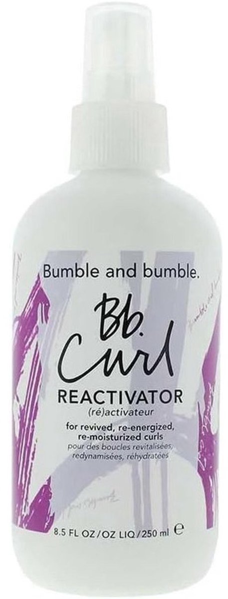 Curl Reactivator voor Krullend Haar 250ml - Hydrateert en Herstelt Krullen